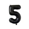 Amazon cross-border novo balão digital de 32 polegadas corpo preto verde 0-9 balão de alumínio digital atacado