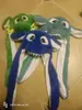 Sombrero de Peluche chiikawa Empleado de Tren Usaqiyka Orejas Wow Móviles Brillante Divertido Sombrero