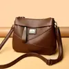 Bolsos de Nuevo Estilo para Mujer, Elegantes y de Alta Gama, Bolsos para Madres de Mediana Edad, Bolsos Cruzados, Bolsos de Hombro de Moda para Mujer, Bolsos para Mujer