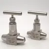 Proveedores de modelos de válvula de globo soldada J61 de acero inoxidable para alta temperatura y alta presión, válvulas de aguja