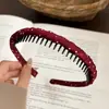 Diadema Antideslizante con Estampado de Lunares Estilo Coreano para Mujer, Adecuada para el Uso Diario, Lavado de Cara, Accesorio Versátil para el Cabello