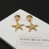 Pendientes Retro de Estrella de Mar y Concha al Mismo Estilo que los Blogueros Europeos y Americanos, Accesorios de Playa de Verano, Lujo Ligero, Estilo Nicho, Modernos y Sencillos
