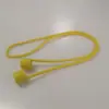 Para apple airpods pro 1/2/3 generación i9s/i12 cordón de silicona anti-pérdida cuerda de protección para auriculares bluetooth