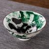 Porcelana Azul e Branca Chapéu de Bambu Copo Monocromático Copo Duas Cores Retro Chinês Cor Sob Esmalte Copo Mestre para Casa Xícara de Chá de Cerâmica Caixa de Presente