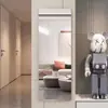 Espejo acrílico autoadhesivo, espejo suave irrompible, adhesivo de pared de alta definición, espejo de cuerpo entero decorativo para dormitorio y dormitorio