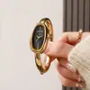 Sunlifex Pulsera Elegante Simple Vintage de Moda Ovalada Reloj para Mujer Suministro Transfronterizo Reloj para Mujer