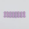 Valla Pequeña de Madera Adornos Decoración de Pastel Valla Césped Bosque Inserto Escena Decoración para Hornear Valla 1 Par