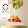 Pote de Tempero Quantitativo Porcionado Atacado Pote de Sal Tipo Empurrador Pote de Sal de Cozinha Controle de Sal Medição Pote de Tempero de Dupla Finalidade