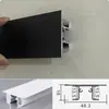 Tira de Luz Lineal Emisora de Luz Montada en Superficie Arriba y Abajo, Luz para Pasamanos de Escalera, Luz de Pared Larga Lineal, Luz para Pasillo de Hotel, Luz para Pasillo de Villa