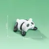 Micro-Paisaje Creativo Lindo Jenga Panda Durmiendo Foca Animal Accesorios de Decoración DIY Mini Adornos