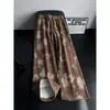 Outono 2026 Novo Calça Esportiva Casual Americana Tendência Estilo Coreano Masculino Corte Solto Estampa de Estrela Tamanho Plus Moda