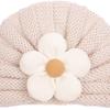 Gorro de Punto Floral Cálido para Bebé Estilo Nuevo de Invierno Europeo y Americano, Gorro de Lana Lindo Multicolor para Niños, Gorro para Niñas