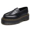 Zapatos Lefu Doble Línea Epiden Moda Mujer Commuter Piel Genuina Caña Baja Zapatos Pequeños de Piel Plataforma Fondo Moda Estudiante Fondo Grueso