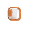 Funda Protectora para Auriculares con Cierre Adecuada para Apple AirPods Pro2 Nueva 4ª Generación Cáscara Transparente Sencilla Funda para Generación Pro3