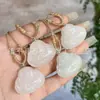 Pingente Buda de Jade Natural Tianshan, Cabaça da Nuvem Auspiciosa de Jade Tianshan de Xinjiang, Bolsa da Fortuna, Ornamento Pingente de Folha e Flor
