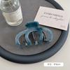 Pinza de acetato de alta calidad, pinza grande de tiburón, estilo coreano, textura color tinta, horquilla para el cabello, placa trasera para la cabeza femenina, accesorios para el cabello