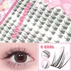 Pestañas Postizas Girasol Natural Realista Maquillaje Artista Pestañas Mujeres Segmentadas Perezosas Autoadhesivas Pestañas Mayoreo