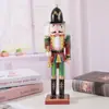 Colgante Soldado Marioneta Rompenueces Transfronterizo de 30 cm Regalo Navideño Adorno Creativo Regalo de Navidad