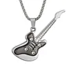 Europa y Estados Unidos explosiones transfronterizas música rock auriculares colgante collar joyería hombres hip-hop acero de titanio cadena larga para suéter venta al por mayor