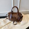 Bolsa de Grande Capacidade Feminina Outono e Inverno Versátil 2025 Nova Bolsa Transversal Retro Fosca Bolsa de Ombro Casual Bolsa Almofada para o Trabalho