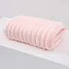 Toalla de Lavado de Cara y Secado de Manos para el Hogar, Absorbente, No Suelta Pelusa, Toalla Gruesa Rayada de Coral Fleece, Toalla de Baño Estilo Colgante para Secado del Cabello