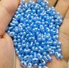 Super acrílico color sólido nacarado cuentas de arroz de maní DIY cadena para teléfono móvil llavero material cuentas sueltas accesorios de joyería