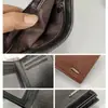 Cartera Vertical Gruesa y Cerrada para Hombre, Cartera Corta de Exportación Transfronteriza, Gran Capacidad, Múltiples Ranuras para Tarjetas, Cartera