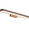 Luz frontal de espejo minimalista nueva, luz de relleno para espejo de maquillaje moderno y simple, luz para gabinete de espejo de tocador de baño de lujo ligero