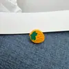 Color Caramelo Lindo Dibujo Animado Lazo Fresa Botón de Resina Suéter Infantil Cardigan de Punto Decorativo Botones Cosidos a Mano
