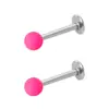 Anillo Multiusos para Perforación Corporal de Acero Inoxidable Transfronterizo Joyería de Comercio Exterior Labio Uña Ceja Nariz Set Acrílico Mate