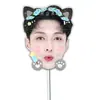 Máscaras Divertidas para Fiesta de Boda de Zhang Yixing, Señales de Bienvenida, Merchandising de Apoyo para Conciertos, Personalizable con tu Propia Imagen