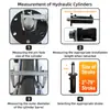 Cilindro Hidráulico de Gran Tonelaje 12 Toneladas Doble Brida Ascendente Prensa de Elevación Cilindro de Ingeniería Fabricante Venta Directa en Stock