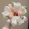 Diadema de lujo ligero de alta gama para el pelo, para el uso diario en el trabajo, no tira del pelo, diadema de flor, estilo nuevo, temperamento perezoso, accesorio para el pelo para mujer