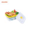 400Ml600Ml900Ml1200Ml Set Rectangular de Cuatro Piezas Fiambrera de Silicona Plegable de Grado Alimenticio Plegable y Portátil