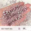 Diamantes Redondos Planos Sueltos Ss4 Color Ab Abanico Rey Pedrería para Uñas Brillantes Redondos Pequeños Mini Soporte