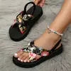 Cinto de Tecido de Cetim Boêmio Moda Verão Feminino Sandálias Chinelos Plataforma com Solado Grosso Sandálias Chinelos Dourados