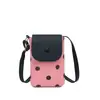 Bolsa Mini de Bolinhas Coloridas Estilo Retrô Portátil Design Novo 2026 Versátil Bolsa de Ombro Bolsa para Celular