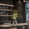 Mesa de Centro Casual para Sala de Estar com Vaso Seco e Recipiente para Flores, Modelo de Mesa para Restaurante, Ornamentos de Armário de Entrada de Casa, Decorações Suaves