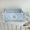 Cesta de Almacenamiento Ins de Puntos y Estrellas Estilo Coreano, Cesta de Almacenamiento de Alta Estética para Snacks y Artículos Varios, Caja Organizadora de Cosméticos, Cesta de Almacenamiento