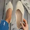 Comercio Exterior Transfronterizo Cómodos Versátiles Zapatos Planos para Mujer Primavera Verano 2026 Nuevos Zapatos Planos Slip-on Europeos Americanos Mujer Amazon