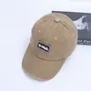 Gorra de béisbol para niños, nuevo estilo para exteriores para primavera y otoño, gorra de sol lavable, gorra de ala corta suave estilo vintage para mujer, gorra para niños