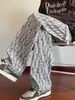 Pantalones Rectos de Pana para Hombre Otoño e Invierno 2024 Nueva Moda de Marca con forro polar Pantalones Deportivos Sueltos de Pierna Ancha Casuales