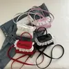 Bolso de Hombro Lindo, Mini Bolso Elegante para Mujer 2025 Nueva Moda Bolso Cuadrado Lazo Bolso Cruzado para Niña