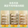 Nuevo Zapatero de 4 Niveles Fácil Montaje Almacenamiento a Prueba de Polvo Zapatero para Dormitorio Zapatero para Entrada Estante Zapatero Sudeste Asiático Transfronterizo