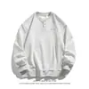 Camiseta de Manga Larga con Estampado de Cuello Polo Suelta Moderna Sudadera W4662-P36
