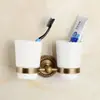 Estante de Toallas Antiguo de Cobre Puro Escandinavo Estante de Toallas de Baño Retorcido Ferretería de Baño Colgante de Baño Juego de Estantes de Almacenamiento para Baño
