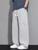 Pantalones de trabajo retro americanos para hombre, nuevo estilo 2026, pantalones rectos holgados de moda, pantalones largos casuales versátiles para hombre