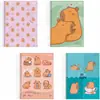 Caderno 1x1 (capa dura) Capyvibes 80 Folhas. IA - Caixa com 4 Unidades