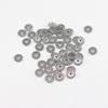 Espaciador de Engranaje de Aleación de Plata de Xizang Llavero Colgante para Coche DIY Cuenta Pulsera Bodhi Agujero Grande Pulsera King Kong Junta