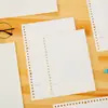 Estudiantes de primaria y secundaria A4/B5/A5 Cuaderno de Hojas Sueltas Línea Cornell Reemplaza las Páginas Interiores para Cuaderno Cornell Cuadrado